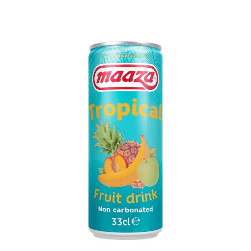 MAAZA Tropinių sulčių gėrimas, konservuoti 330ml | Multum