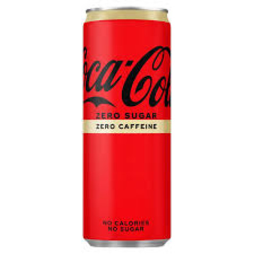 COCA-COLA Zero Caffein be kofeino, 250 ml skardinėje | Multum