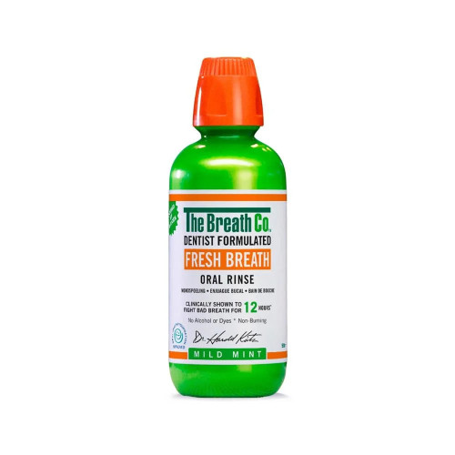 THE BREATH CO Mild Mint burnos skalavimo skystis 500ml | Multum