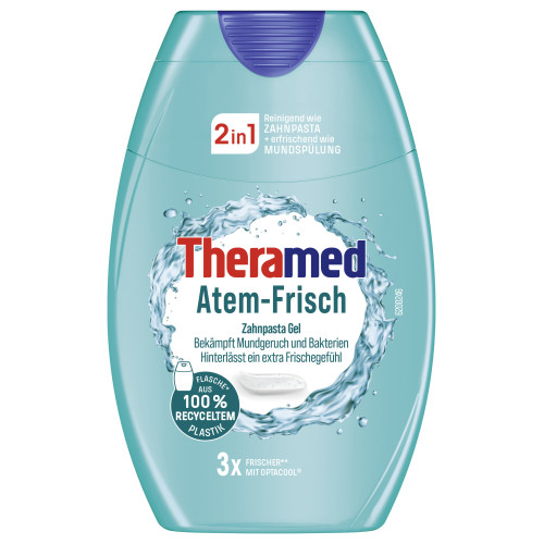 THERAMED 2in1 gaivaus kvapo dantų pasta gaiviam kvėpavimui 75ml | Multum