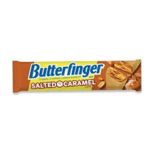 BUTTERFINGER sūdytos karamelės šokolado batonėlis 54g | Multum