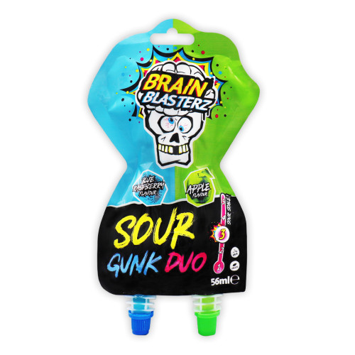 BRAIN BLASTERSZ Gunk Duo rūgštūs skysti saldainiai 56ml | Multum