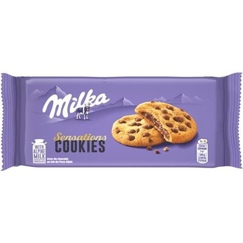MILKA pojūčių sausainiai Choco sausainiai 156g | Multum