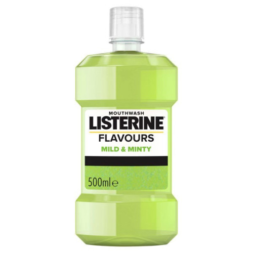 LISTERINE Mild&Minty burnos skalavimo skystis 500ml | Multum