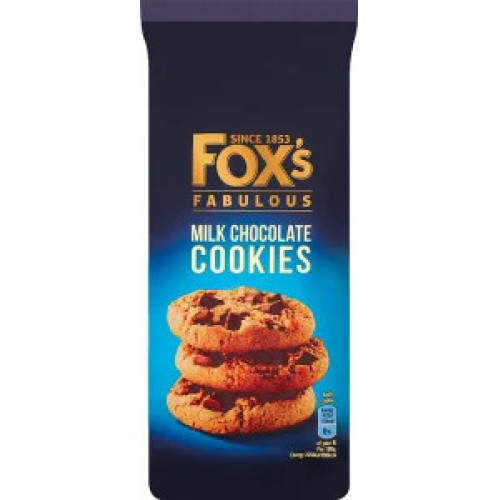 FOX'S pieniško šokolado sausainiai 180g | Multum