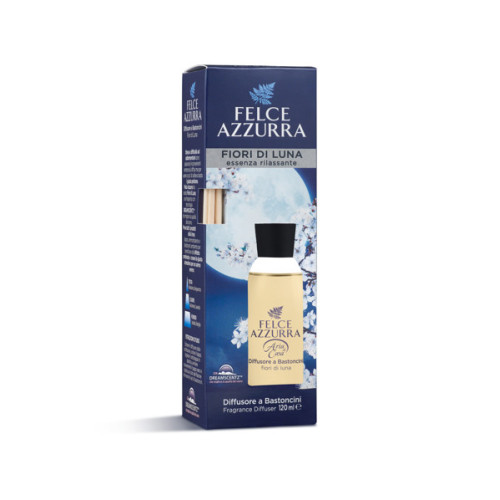 FELCE AZZURRA Moon Flower kambarinis aromatas su lazdelėmis 120ml | Multum