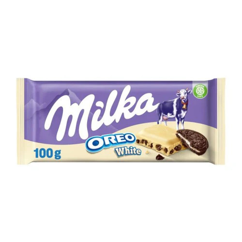 MILKA Oreo baltasis šokoladas 100g | Multum