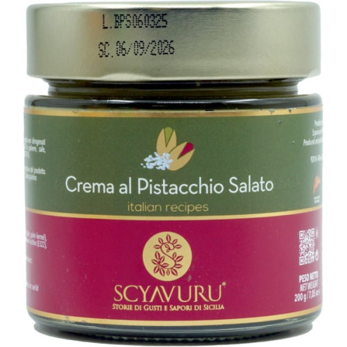 SCYAVURU sūdyta grietinėlė pistacijų riešutų kremas 200g | Multum