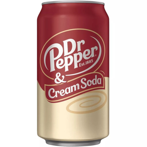 DR. PEPPER grietinėlės soda, skardinė 355ml | Multum