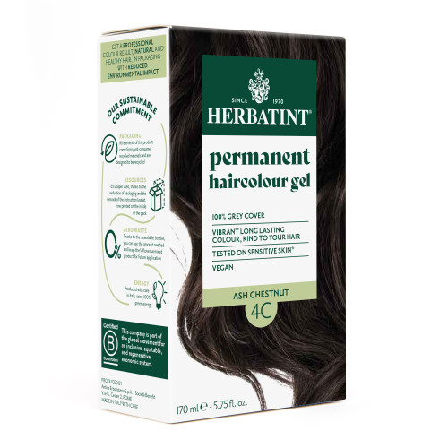 HERBATINT Ash Chestnut plaukų dažai 170ml | Multum