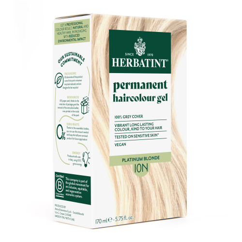 HERBATINT Platinum Blonde plaukų dažai 170ml | Multum