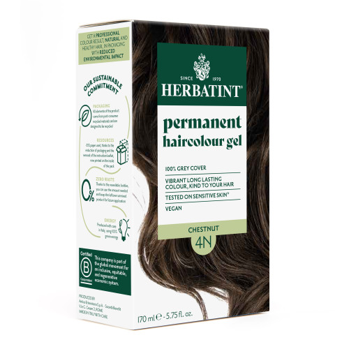 HERBATINT Kaštonų plaukų dažai 170ml | Multum