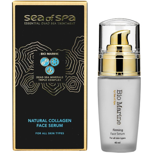 SEA OF SPA Jūrinis serumas veido odai su kolagenu ir hialurono rūgštimi 40ml | Multum