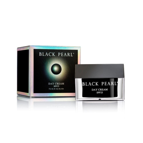 BLACK PEARL drėkinamasis dieninis kremas SPF25 sausai veido odai 50ml | Multum
