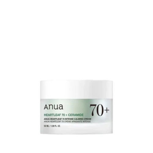 ANUA Heartleaf 70% drėkinamasis kremas veido odai 50ml | Multum