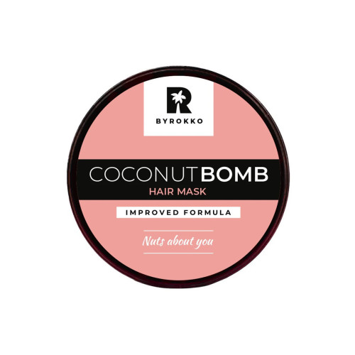 SHINE BROWN Coconut Bomb plaukų kaukė su kokosų aliejumi 180g | Multum