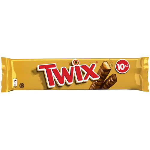 TWIX šokoladiniai batonėliai 10 vnt. 500g | Multum