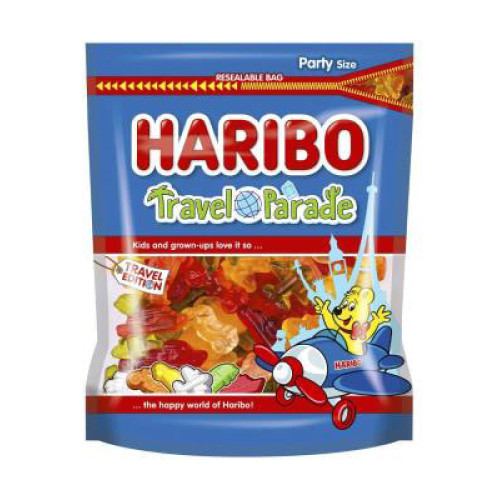 Haribo Travel Parade želė saldainiai 700 g | Multum