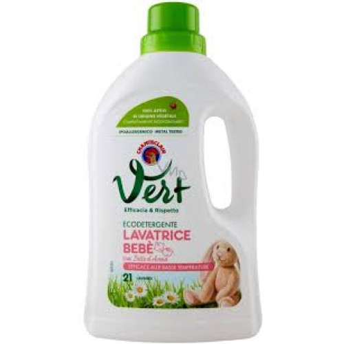 CHANTE CLAIR Vert skalbinių minkštiklis vaikiškiems drabužiams (21x) 1071ml | Multum