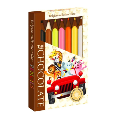 SALDUS LAIMINGAS Jeep Safari belgiški pieniško šokolado pieštukai 100g | Multum