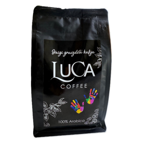 	LUCA Arabica maltos kavos pupelės 250g | Multum