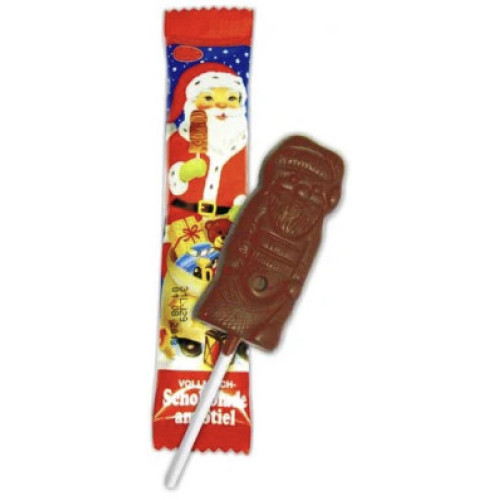 LOLLY CHOC COMPANY pieniško šokolado sniego senis ant pagaliuko 15g | Multum