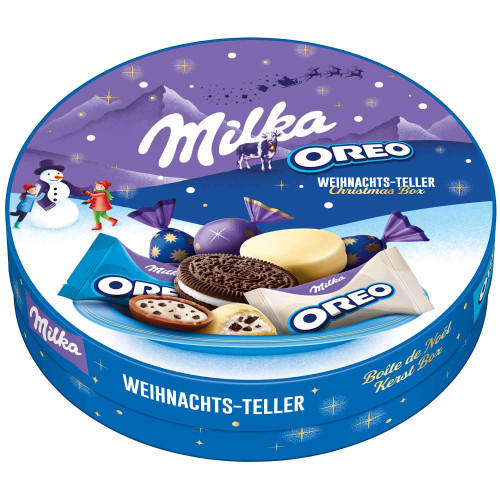 MILKA OREO Kalėdinių saldumynų pasirinkimas 197g | Multum