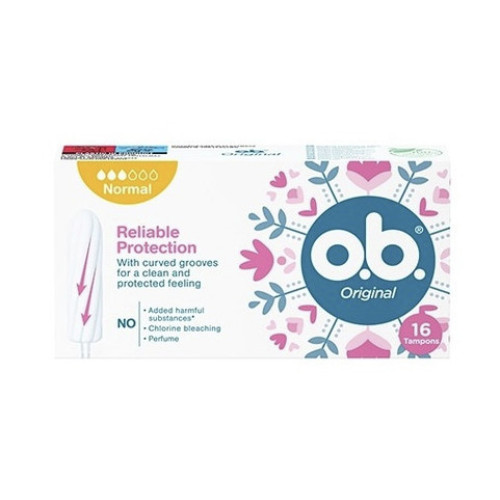 O.B. Original Normal tamponai 16vnt | Multum