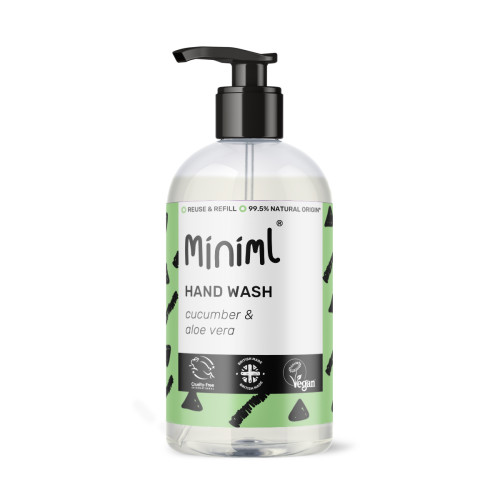 MINIML skystas rankų muilas su agurkų ir alavijo aromatu 500ml | Multum