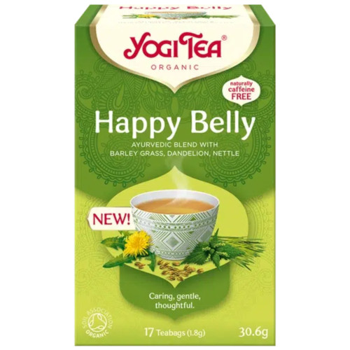 YOGI TEA Happy Belly arbata 30.6g | Multum