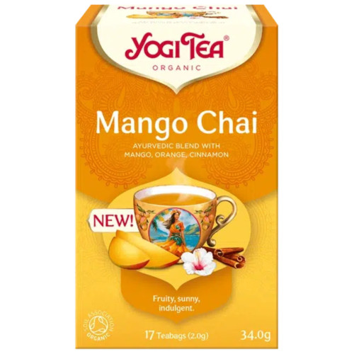 YOGI TEA Mango Chai arbata 34g | Multum