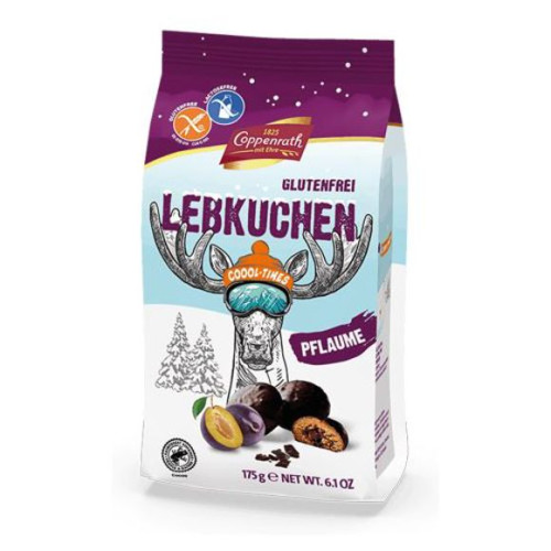 COPPENRATH meduoliai su slyvų įdaru, be glitimo ir laktozės 175g | Multum