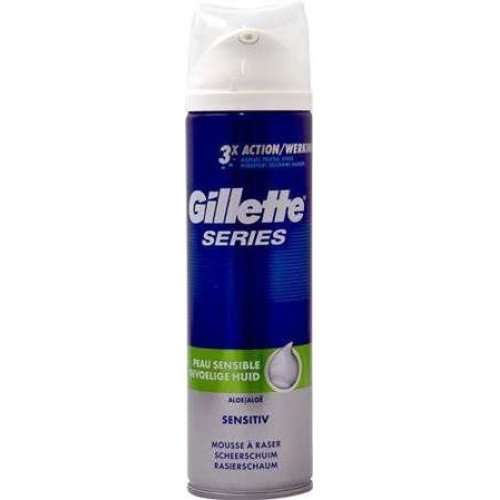 Gillette Series 250ml Jautrios skutimosi putos | Multum