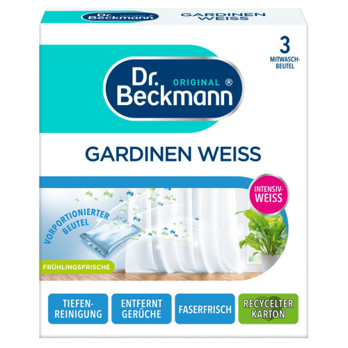 dr. Beckmann užuolaidų baliklis 3x40g | Multum