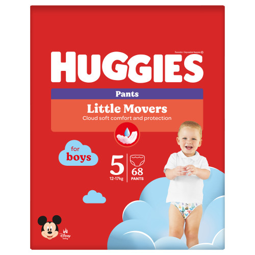 Huggies Pants Boy 5izm. kelnaitės (12-17kg) 68 vnt. | Multum