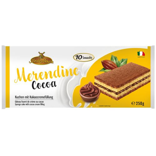 Meister Moulin Biskvitas su kakavinio kremo įdaru 250g | Multum