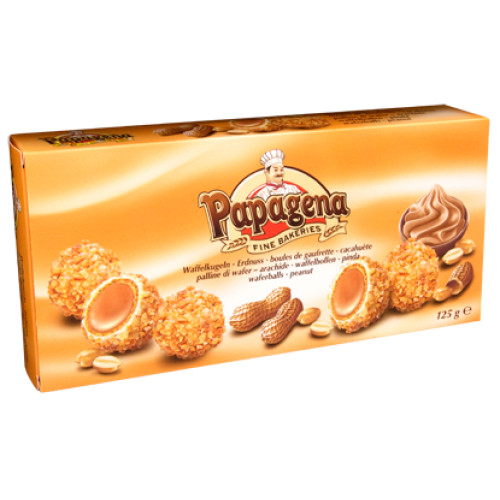 Papagena žemės riešutų rutuliukai 125g | Multum