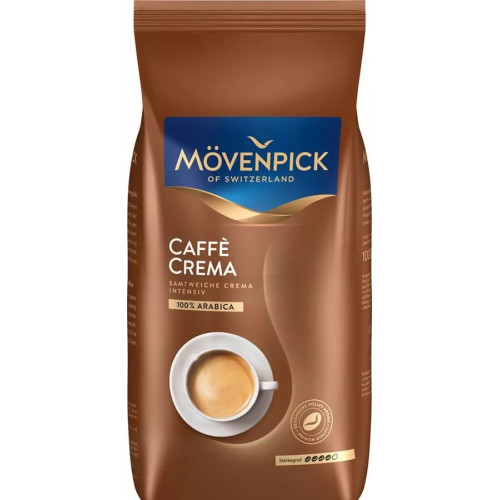 Movenpick Caffe Crema kavos pupelės 1kg | Multum