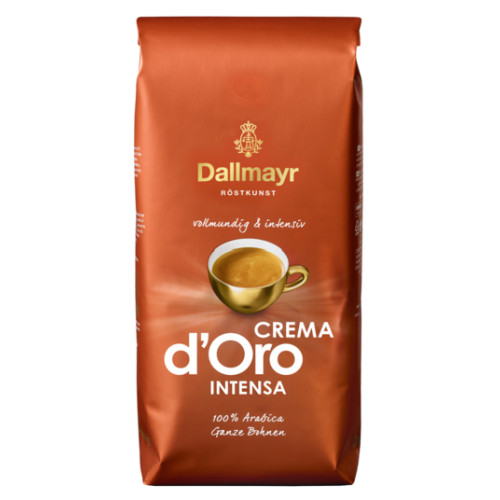 Dallmayr Crema d'Oro Intensa kavos pupelės 1kg | Multum