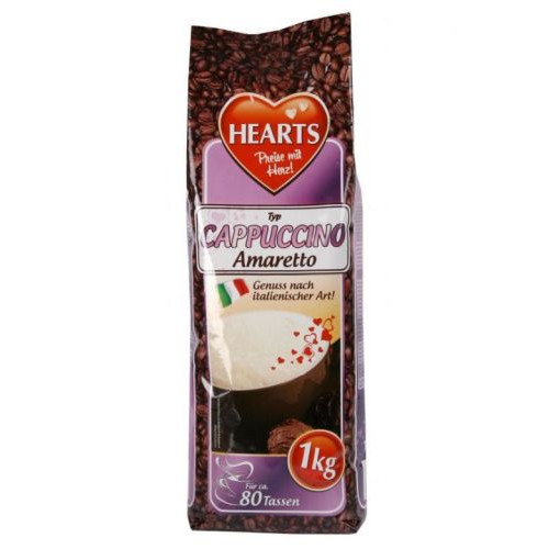 Širdelės Amaretto cappuccino su amaretto skonio 1kg | Multum