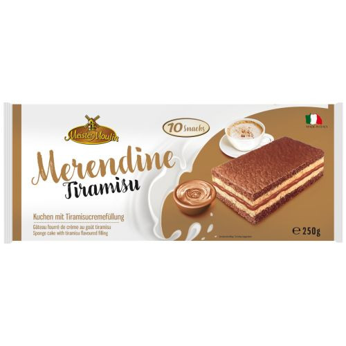Meister Moulin Merendine Tiramisu biskvitiniai keksiukai 250g | Multum