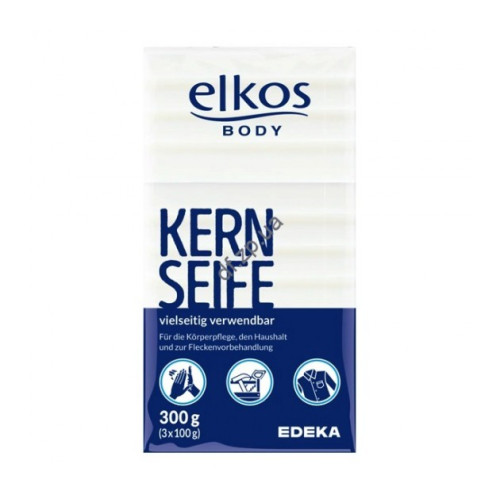 Elkos Kernseife ūkinis muilas 3x100g | Multum