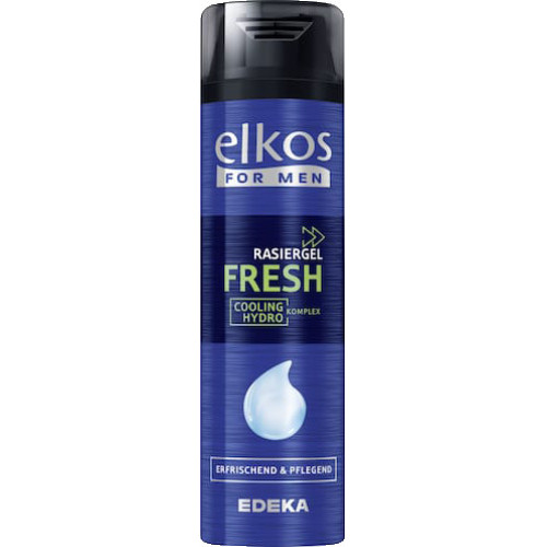 Elkos Rasier Gel Fresh skutimosi gelis 200ml | Multum