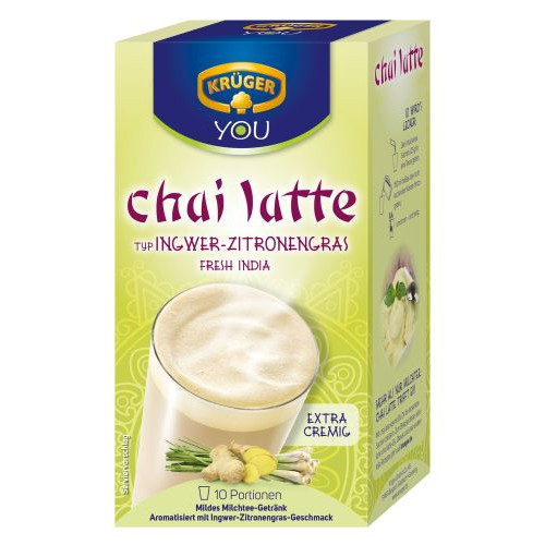 Kruger Chai Latte Ginger Citronengras 10vnt 250g | Multum