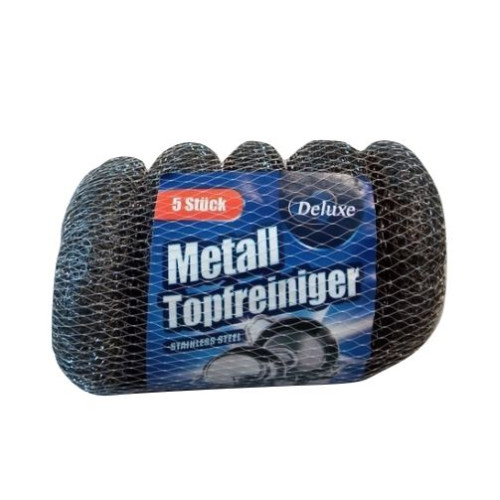 Deluxe Metal-Topfreiniger metalinis šepetys x5 | Multum
