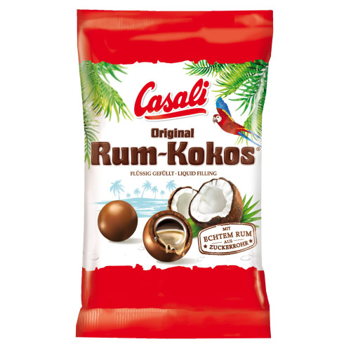 Casali Rum-Kokos šokoladiniai saldainiai su romu 100g | Multum