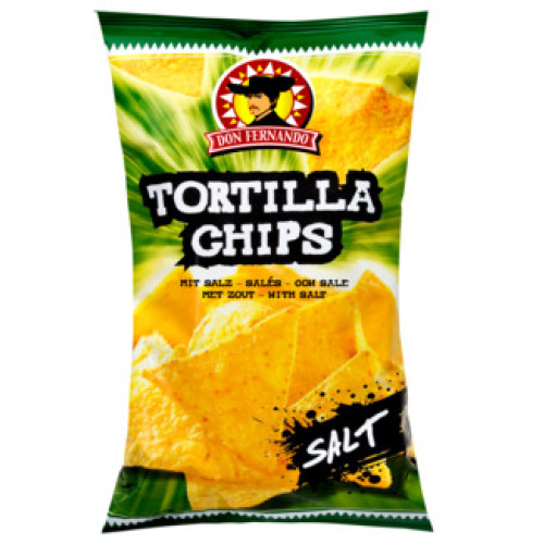 Don Fernando Tortilla traškučiai su druska 200g | Multum