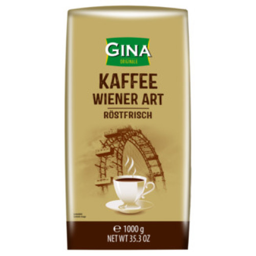 Gina Originale Vienos kavos pupelės skrudintos pagal klasikines Vienos tradicijas 1kg | Multum