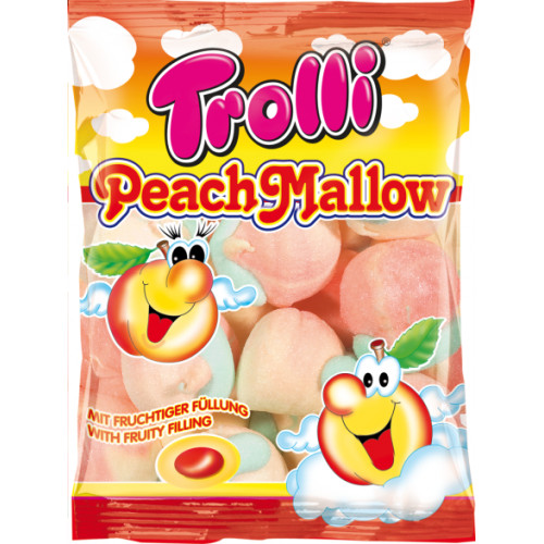 Trolli Peach Mallow želė saldainiai 150g | Multum