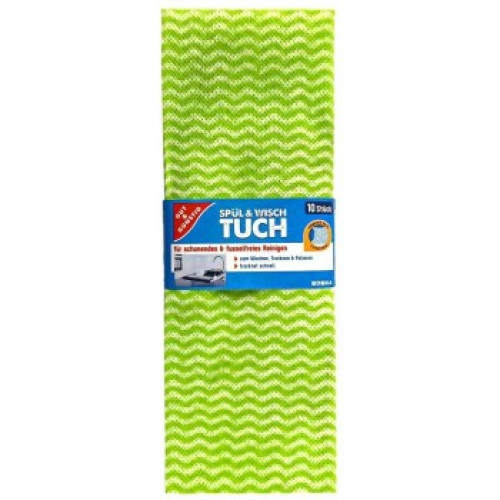 G&G Spul & Wisch tuch valymo šluostė x10 | Multum